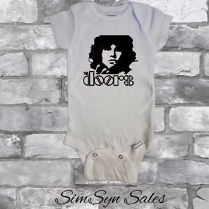 The Doors Unisex Baby Band Onesie Onepiece Bodysuit 0-3 Months Brand New